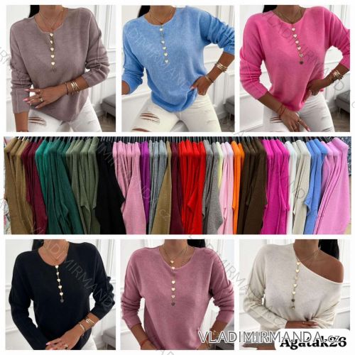 Women's Long Sleeve Summer Shirt Dress (S/M/L ONE SIZE) INDIAN FASHION IMWY23123