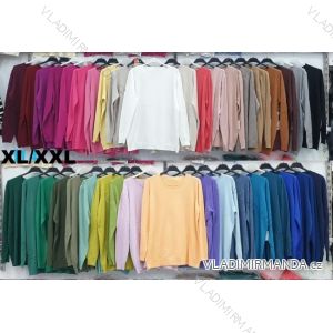 Women's long sleeve furry sweater (S/M/L ONE SIZE) ITALIAN FASHION IMWCH25116