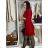 Women's summer top (UNI S / M) ITALIAN FASHION IMM20396 S / M / L red