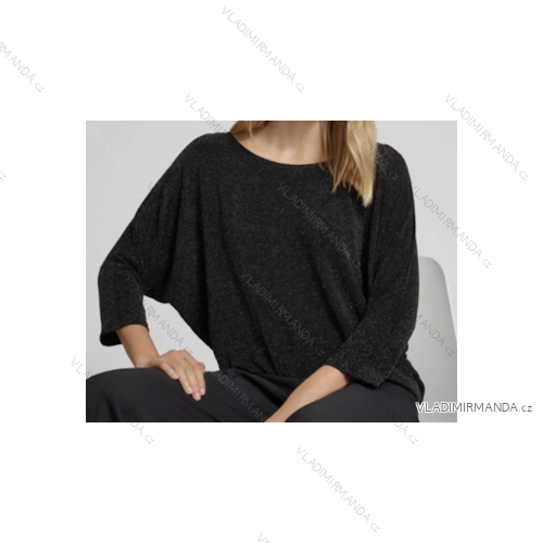 Tunic 3/4 long sleeve women's (S/M/L ONE SIZE) ITALIAN FASHION IMPLI251652