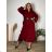Women's long-sleeved, lightweight, zipped hooded sweatshirt, oversized (52/54/56 ONE SIZE) ITALIAN FASHION IMC25359
