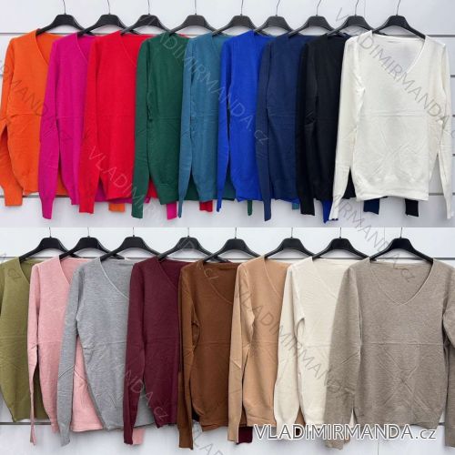 Women's light short sleeve sweater (S/M/L ONE SIZE) ITALIAN FASHION IMWKK252585