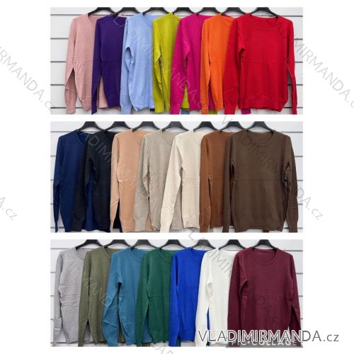 Women's light short sleeve sweater (S/M/L ONE SIZE) ITALIAN FASHION IMWKK252585