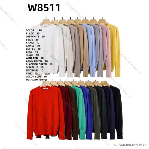 Women's light short sleeve sweater (S/M/L ONE SIZE) ITALIAN FASHION IMWKK252585