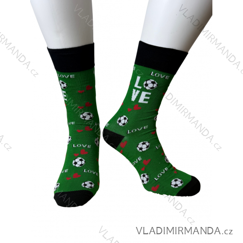 Men's socks thin (42-46) POLISH MODA DPP20003  green