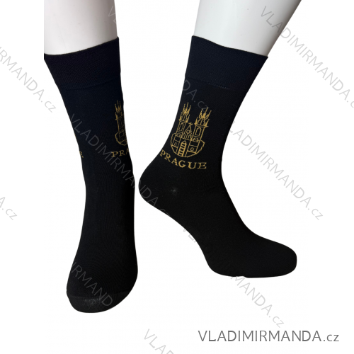 Men's socks thin (42-46) POLISH MODA DPP20003  black