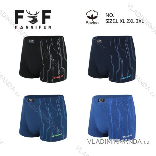 Men's cotton boxer shorts, oversized (L-3XL) FNF25250