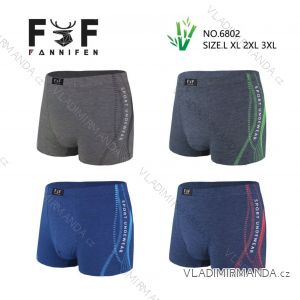 Men's bamboo boxer shorts, oversized (L-3XL) FNF25M6802