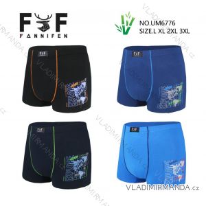 Men's bamboo boxer shorts, oversized (L-3XL) FNF25UM6776