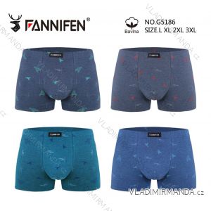 Men's cotton boxer shorts, oversized (L-3XL) FNF25G5186
