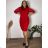 Women's short sleeve dress oversized (L-3XL) POLISH FASHION PMF20013