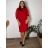 Women's short sleeve dress oversized (L-3XL) POLISH FASHION PMF20013