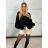 Women's long sleeve knitted sweater (S/M/L ONE SIZE) ITALIAN FASHION IMPLI2530730
