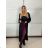 Women's long knitted long sleeve cardigan (S/M/L ONE SIZE) ITALIAN FASHION IMPLI258091