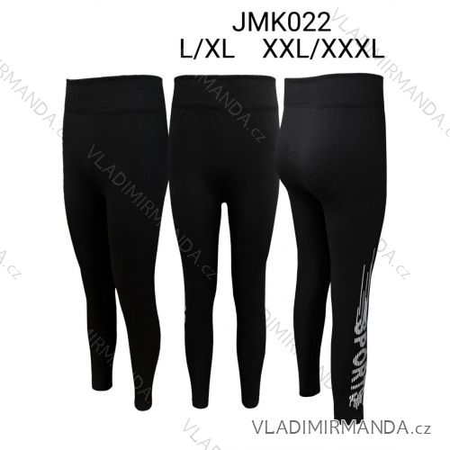 Women's long leggings, oversized (L/XL - 2XL/3XL) GREENICE GRE25JMK022