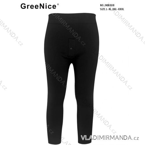 Men's long bottom calsshots oversized (L/XL - 2XL/3XL) GREENICE GRE25JMK008