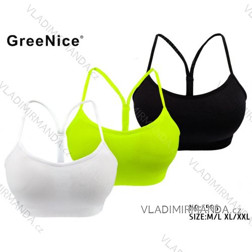 Women's sports bra, oversized (M/L - XL/2XL) GREENICE GRE256596