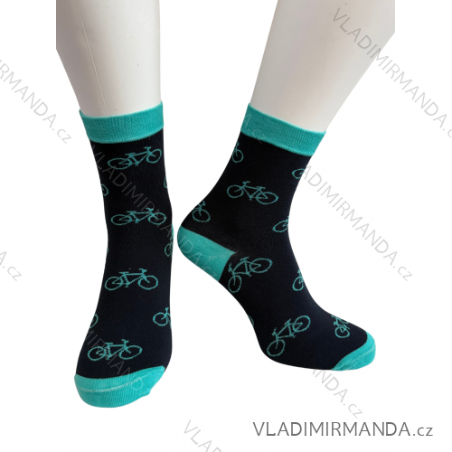 Men's socks thin (42-46) POLISH MODA DPP20003  turquoise