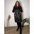 Women's elegant party long sleeve dress (S/M ONE SIZE) ITALIAN FASHION IM322282