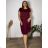 Women's short sleeve dress oversized (L-3XL) POLISH FASHION PMF20013