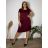 Women's short sleeve dress oversized (L-3XL) POLISH FASHION PMF20013