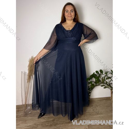 Women's short sleeve summer casual dress (S/M/L ONE SIZE) ITALIAN FASHION IMWGB25022