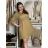 Women's Warm Long Sleeve Knitted Dress (S/M ONE SIZE) ITALIAN FASHION IMD221070