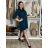 Women's Warm Long Sleeve Knitted Dress (S/M ONE SIZE) ITALIAN FASHION IMD221070