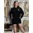 Jacket thin long sleeve women's (UNI XS-M) ITALIAN FASHION IM120049 M/L/XL black
