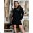 Jacket thin long sleeve women's (UNI XS-M) ITALIAN FASHION IM120049 M/L/XL black