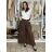 Elegant trousers with belt for women (S/M/L ONE SIZE) ITALIAN FASHION IMD25006 S / M / L black