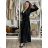 Women's elegant velvet strapless dress (S/M ONE SIZE) ITALIAN FASHION IMWKK221049 S / M / L black