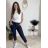 Women's Medium Length Skirt (S/M ONE SIZE) ITALIAN FASHION IMM23HG3154