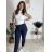 Women's Medium Length Skirt (S/M ONE SIZE) ITALIAN FASHION IMM23HG3154
