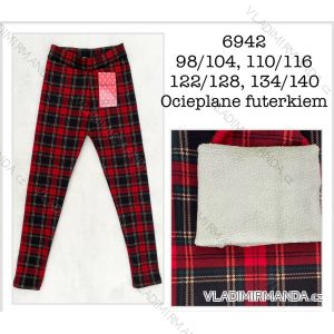 Long insulated leggings for children and teenagers (98/104 - 110/116 - 122/128 - 134/140) MIE256942