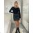 Women's Medium Length Skirt (S/M ONE SIZE) ITALIAN FASHION IMM23HG3154