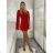 Women's Long Warm Long Sleeve Dress (S/M ONE SIZE) ITALIAN FASHION IMPMD245165AY S / M / L black