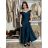 Long formal dress Carmen with straps for women ADELE (M/L/XL ONE SIZE) ITALIAN FASHION IM4251147/DUR