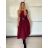 Women's Long Summer Sleeveless Dress (S/M ONE SIZE) ITALIAN FASHION IMPDY22LS16208