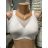 Podprsenka bezešvá dámská (XL-4XL) GREENICE GRE222363 L white