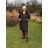 Zip Hooded Jacket Long Sleeve Women's Plus Size (3XL-8XL) POLISH FASHION PMWT21T21-69