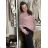 Women's elegant party long sleeve dress (S/M ONE SIZE) ITALIAN FASHION IM322282