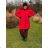 Zip Hooded Jacket Long Sleeve Women's Plus Size (3XL-8XL) POLISH FASHION PMWT21T21-69 7XL red