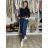 Women's long jeans (XS-XL) M.SARA MSR25SK279-3 L blue