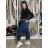 Women's long jeans (XS-XL) M.SARA MSR25SK279-3 L blue