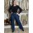 Women's wide-leg jeans, long, oversized (38-48) GOODIES GOD253848