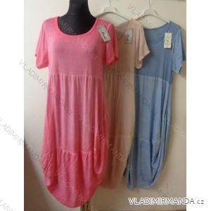 Summer Women's Dresses Oversized (uni xl-3xl) ITALIAN Fashion IM7171053