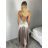Women's Long Sleeve Knitted Turtleneck Sweater (S/M ONE SIZE) ITALIAN FASHION IM323001 S/M white