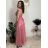 Dress classic short sleeve women (uni S / M) ITALIAN FASHION IMC20203 black M / L
