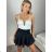 Women's short skirt with shorts (S/M ONE SIZE) TURKEY FASHION IMPGM2424505